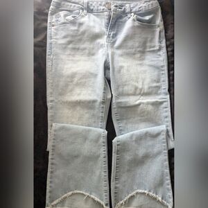 1822 Denim Light Blue Straight Leg Jeans